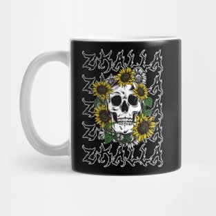 Skull & Sunflower Mug